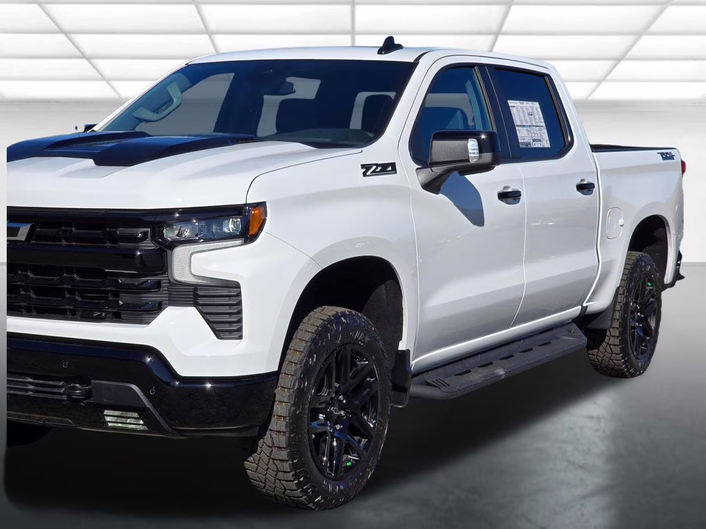2026 Summit White Chevrolet Silverado 1500 LT Trail Boss 4X4 Truck
