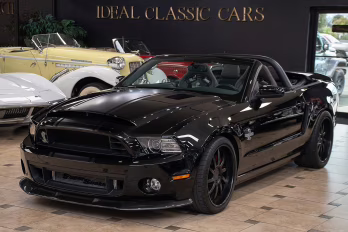 2014 Black Ford Mustang Shelby GT500 Super Snake Convertible