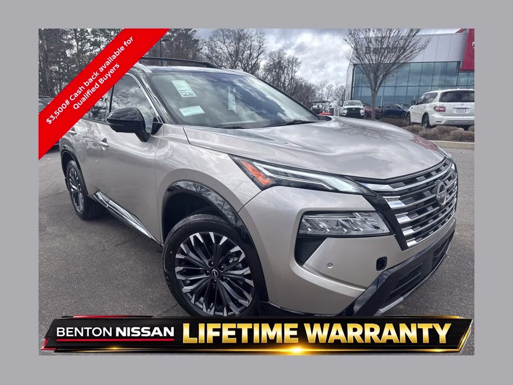 2026 Champagne Silver Metallic Nissan Rogue Platinum AWD SUV