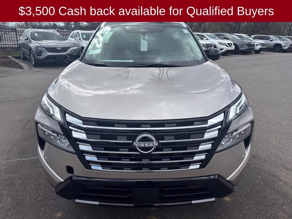 2026 Champagne Silver Metallic Nissan Rogue Platinum AWD SUV