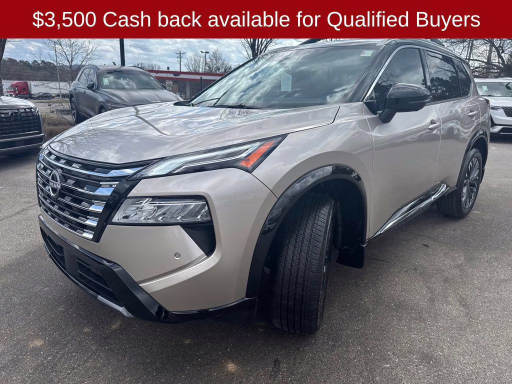 2026 Champagne Silver Metallic Nissan Rogue Platinum AWD SUV
