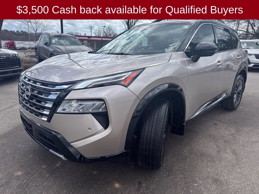 2026 Champagne Silver Metallic Nissan Rogue Platinum AWD SUV