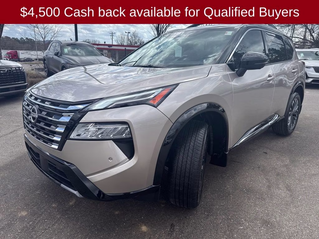 2026 Champagne Silver Metallic Nissan Rogue Platinum AWD SUV