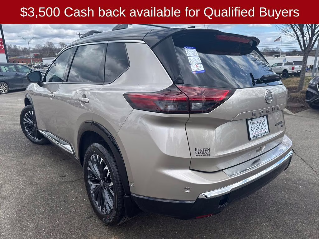 2026 Champagne Silver Metallic Nissan Rogue Platinum AWD SUV
