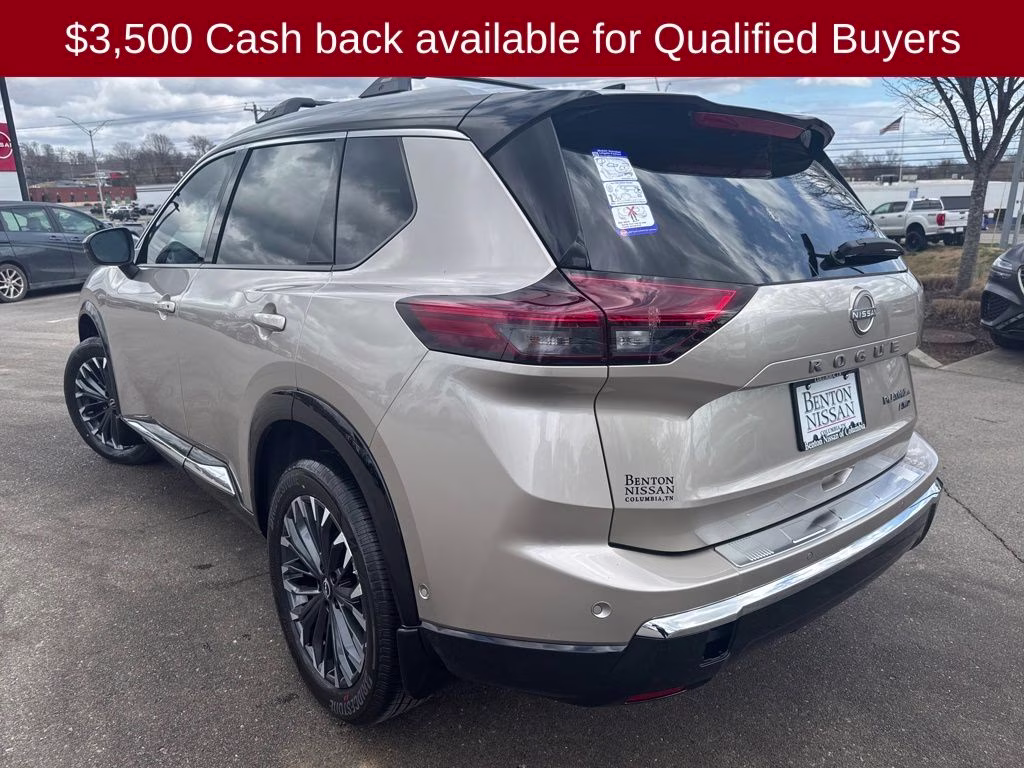 2026 Champagne Silver Metallic Nissan Rogue Platinum AWD SUV