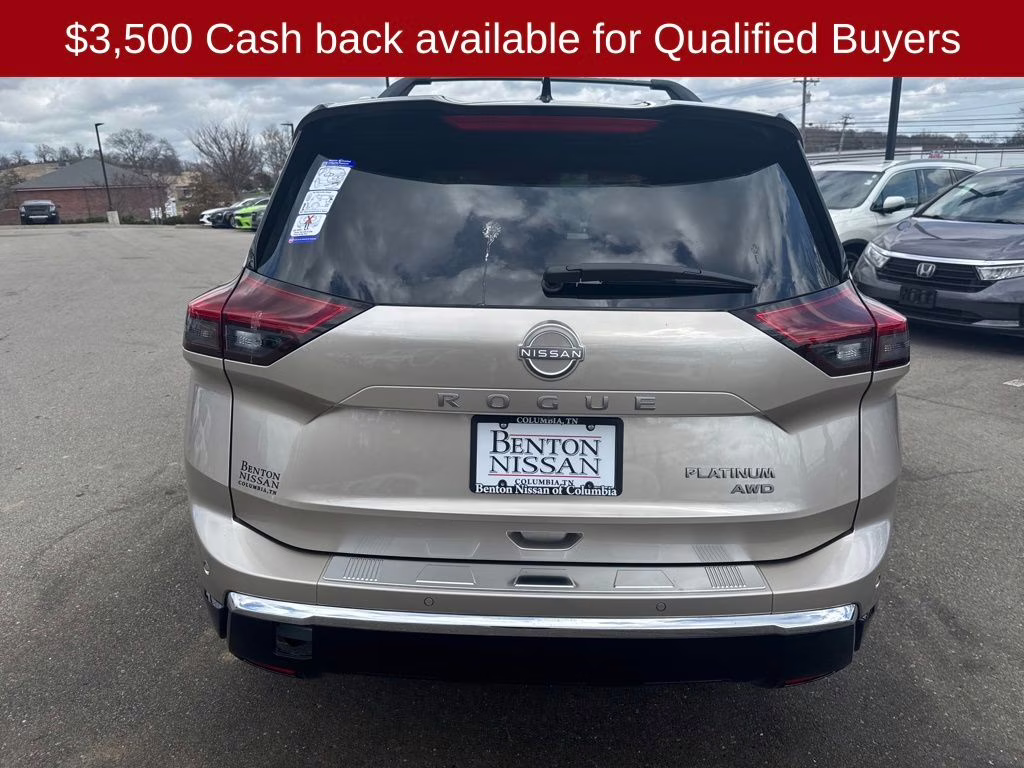 2026 Champagne Silver Metallic Nissan Rogue Platinum AWD SUV