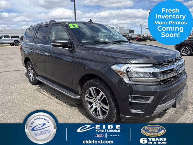 2022 Dark Matter Metallic Ford Expedition Limited 4X4 SUV