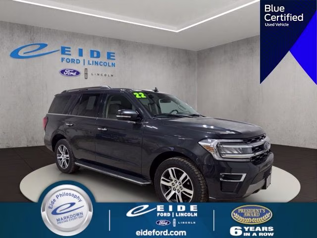2022 Dark Matter Metallic Ford Expedition Limited 4X4 SUV