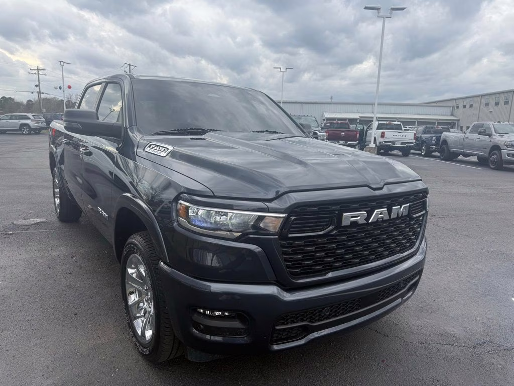 2025 Forged Blue Metallic Ram 1500 Big Horn 4X4 Truck