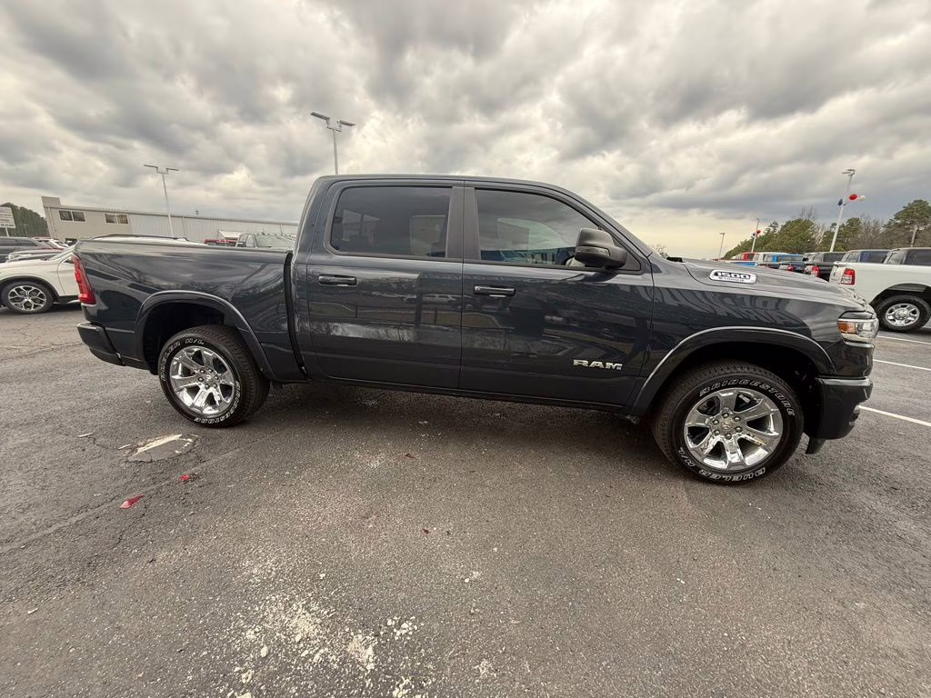 2025 Forged Blue Metallic Ram 1500 Big Horn 4X4 Truck