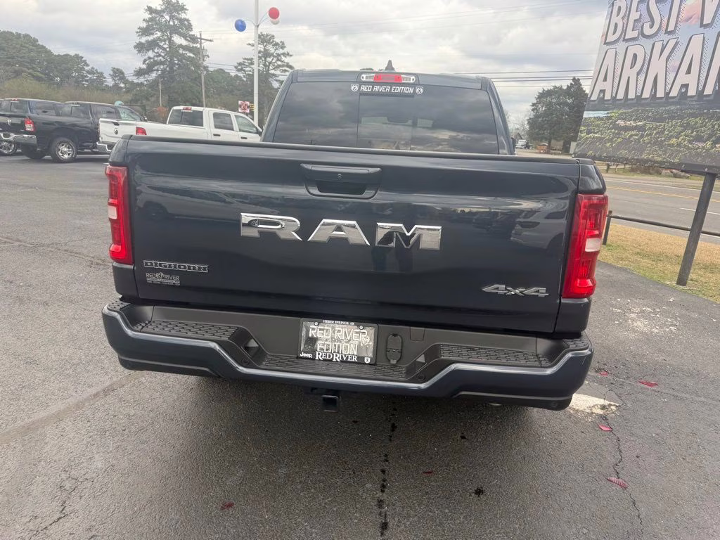 2025 Forged Blue Metallic Ram 1500 Big Horn 4X4 Truck