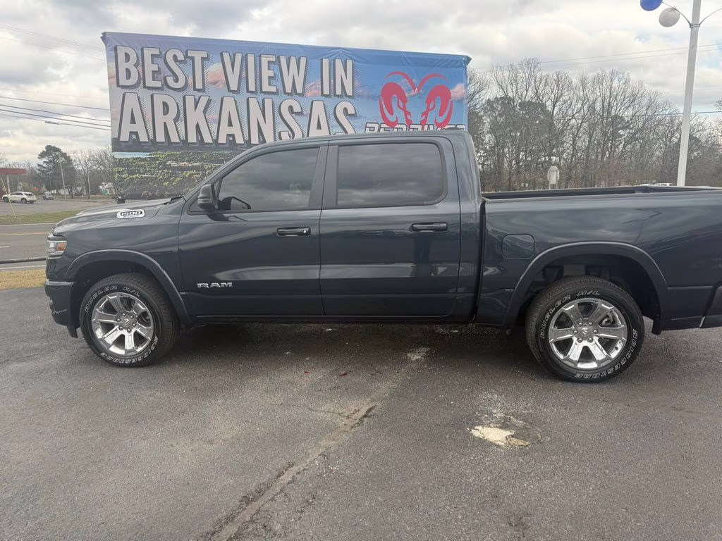 2025 Forged Blue Metallic Ram 1500 Big Horn 4X4 Truck