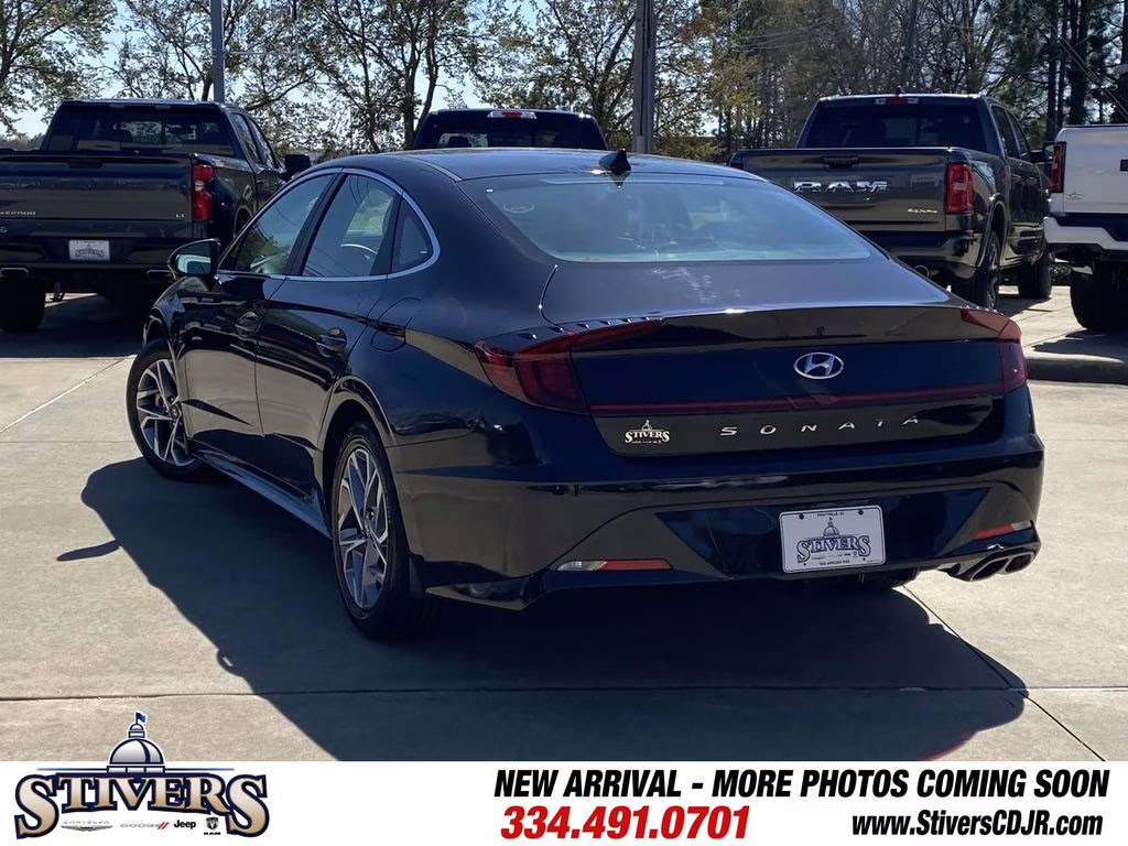 2023 Carbon Blue Hyundai Sonata SEL FWD Sedan
