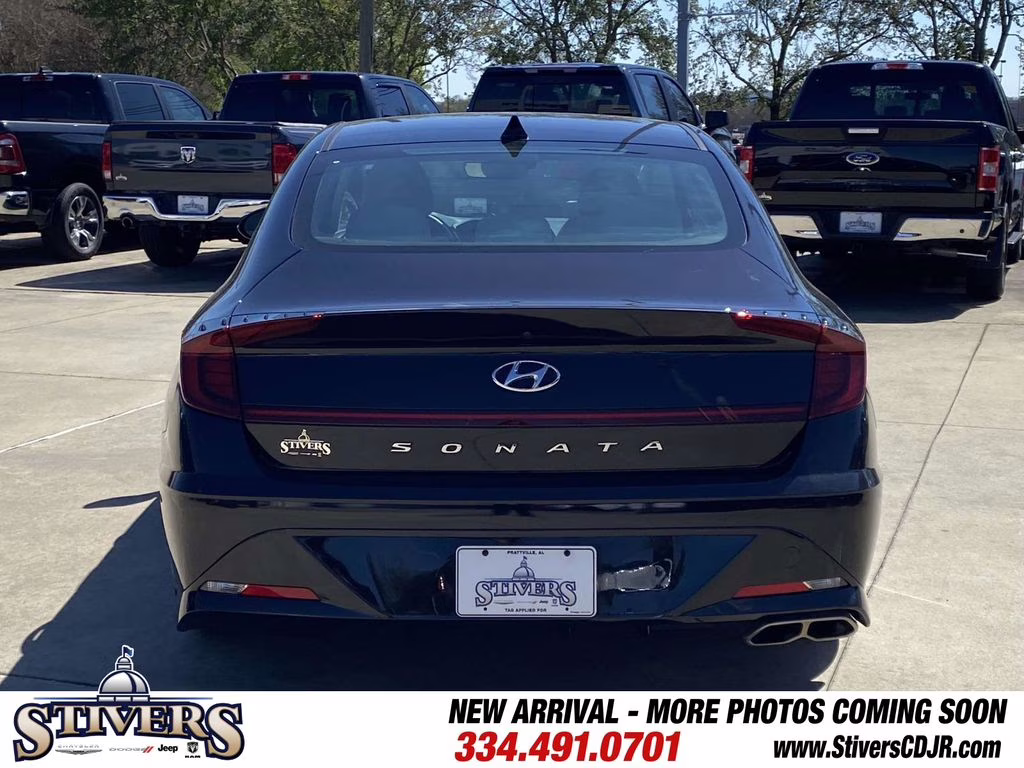 2023 Carbon Blue Hyundai Sonata SEL FWD Sedan