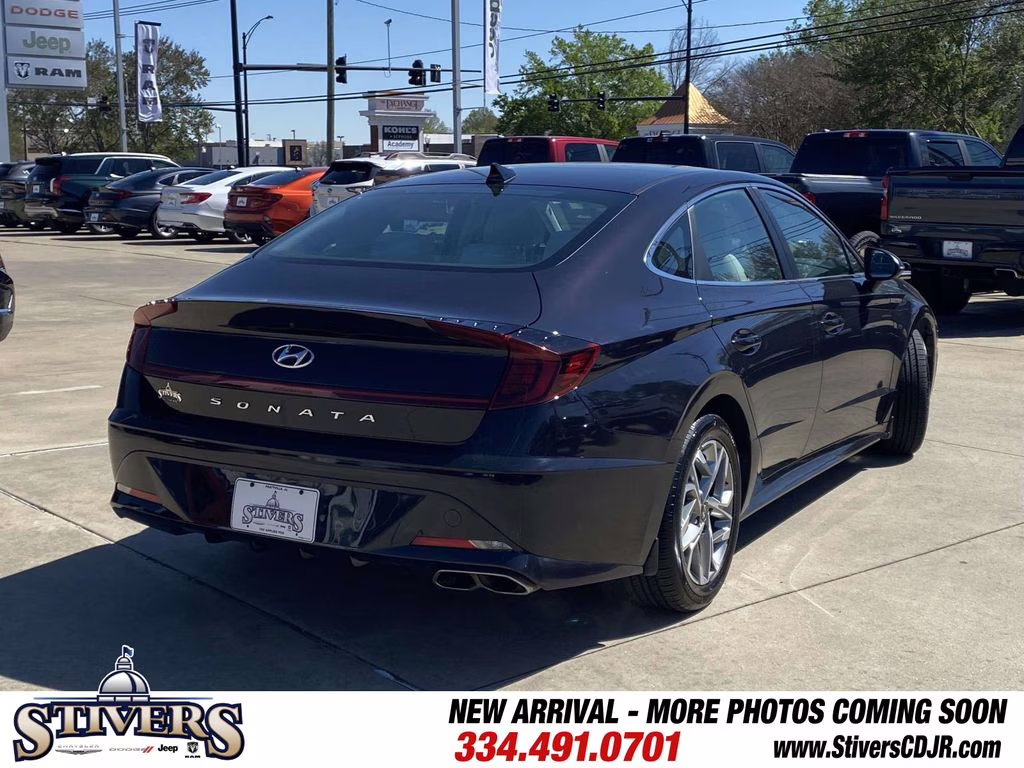 2023 Carbon Blue Hyundai Sonata SEL FWD Sedan