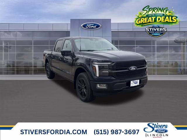 2026 Blue Metallic Ford F-150 Platinum 4X4 Truck