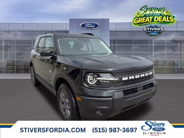 2026 Shadow Black Ford Bronco Sport Big Bend 4X4 SUV