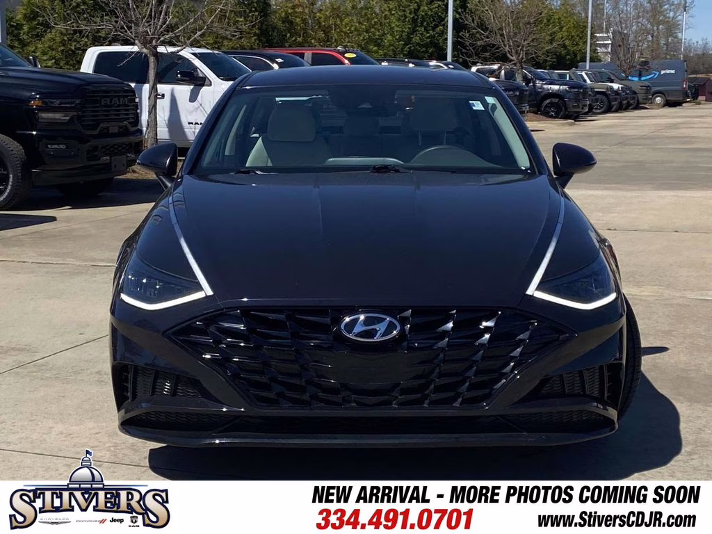 2023 Carbon Blue Hyundai Sonata SEL FWD Sedan