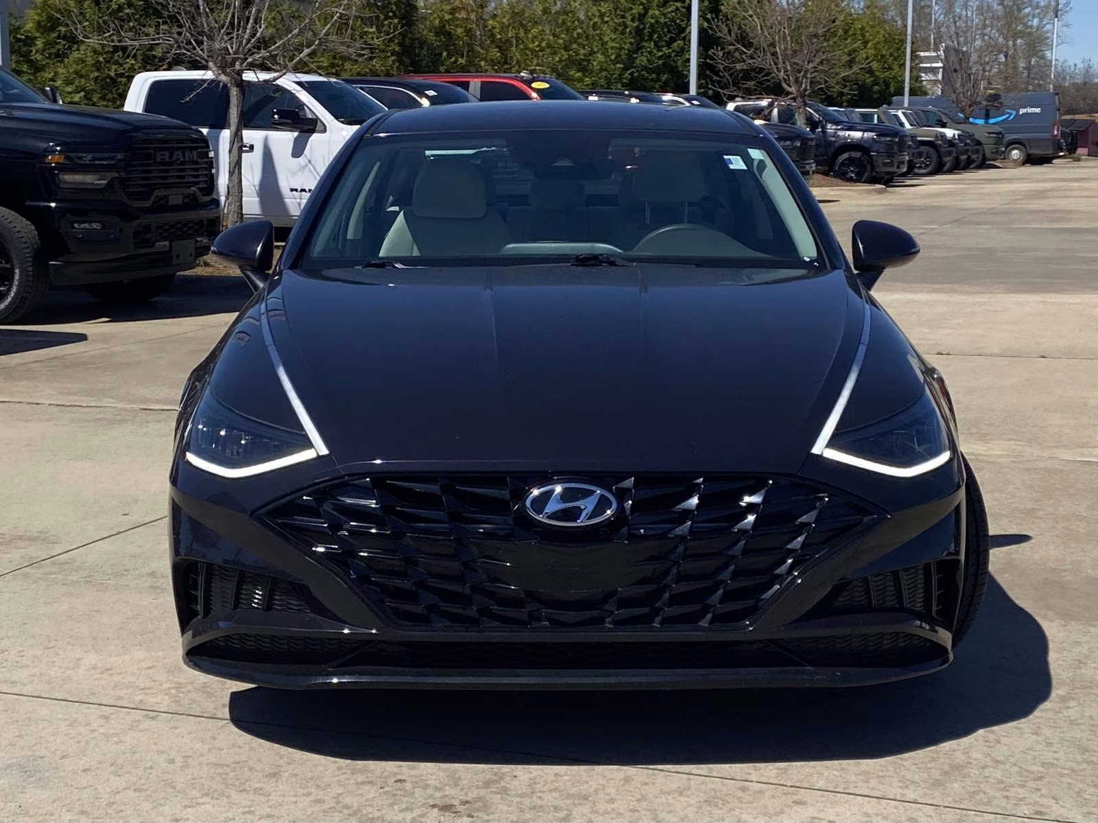 2023 Carbon Blue Hyundai Sonata SEL FWD Sedan