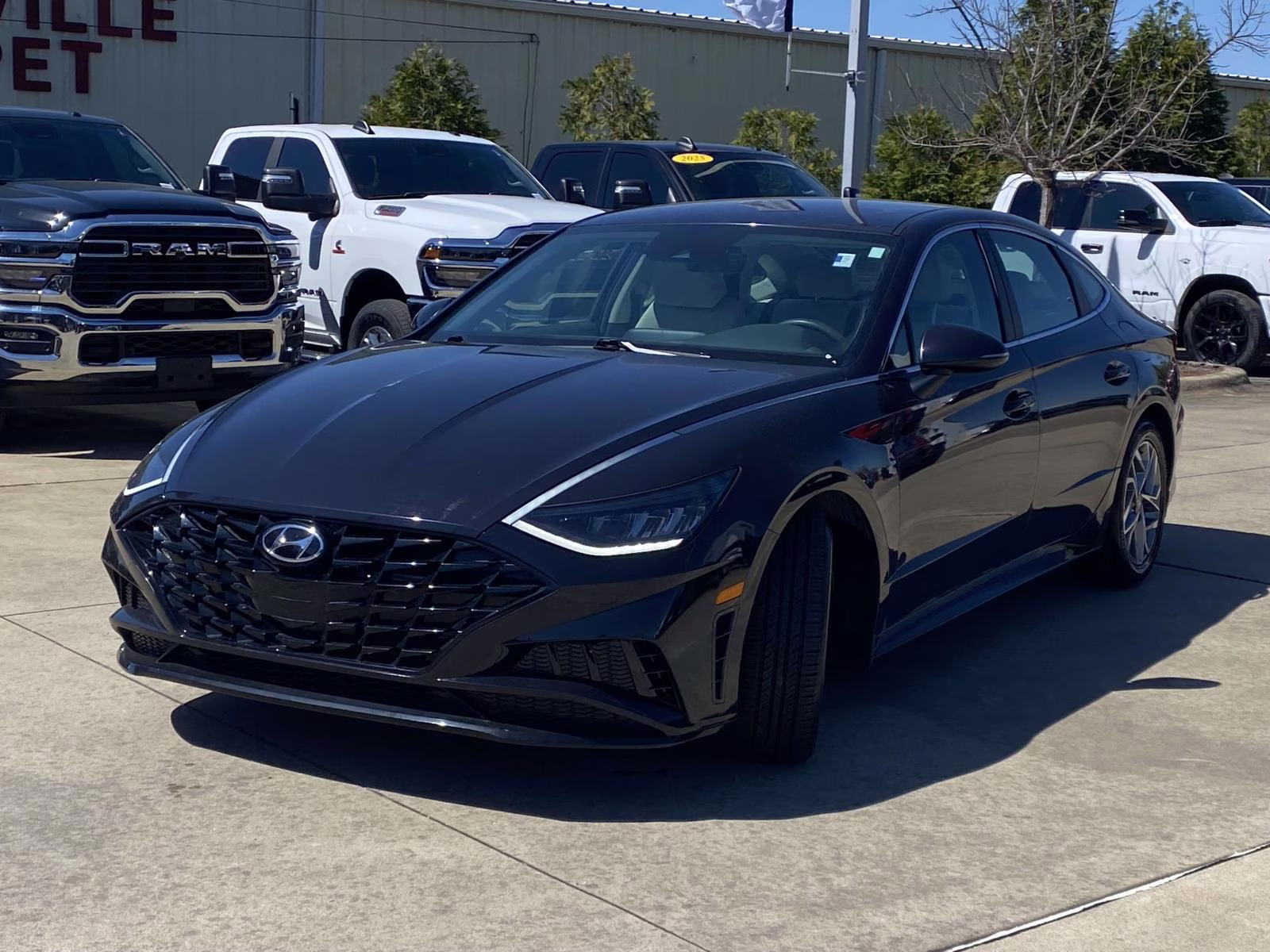 2023 Carbon Blue Hyundai Sonata SEL FWD Sedan