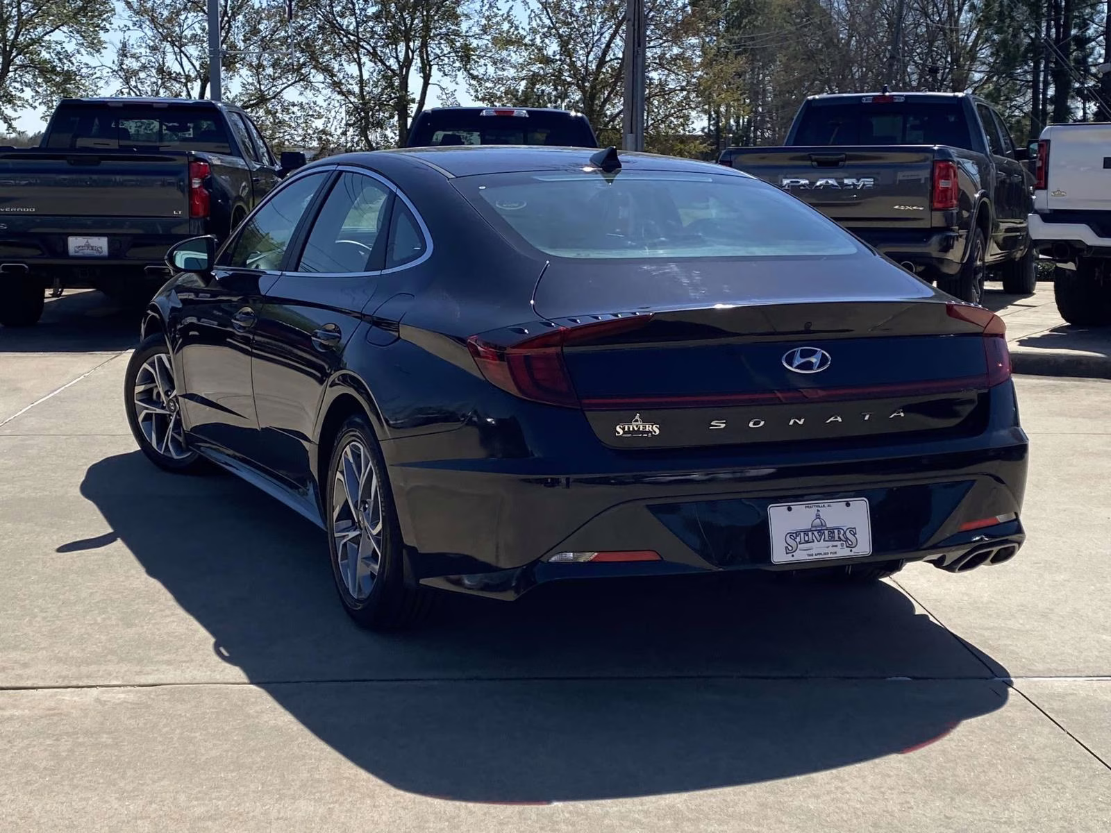 2023 Carbon Blue Hyundai Sonata SEL FWD Sedan