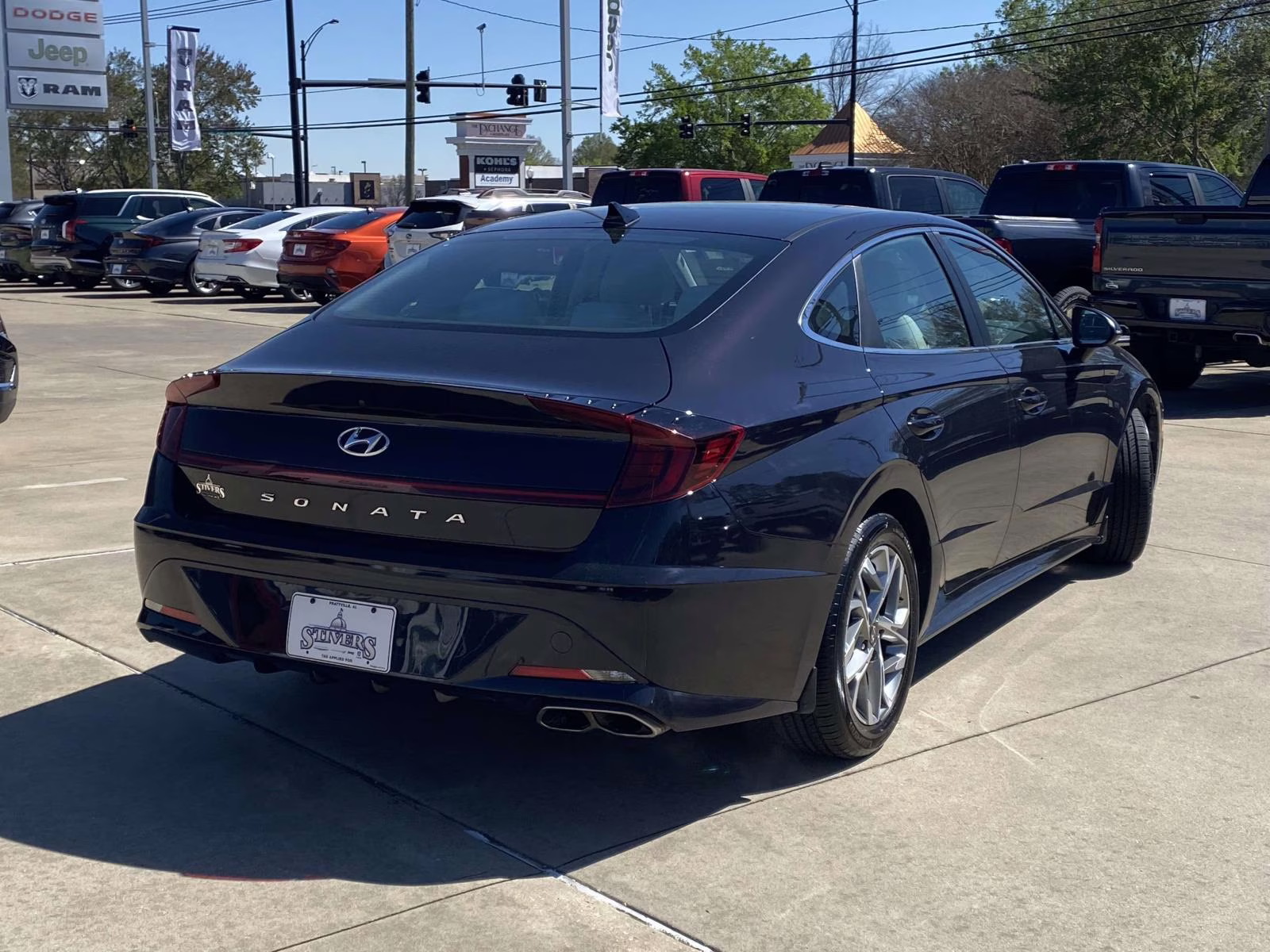 2023 Carbon Blue Hyundai Sonata SEL FWD Sedan