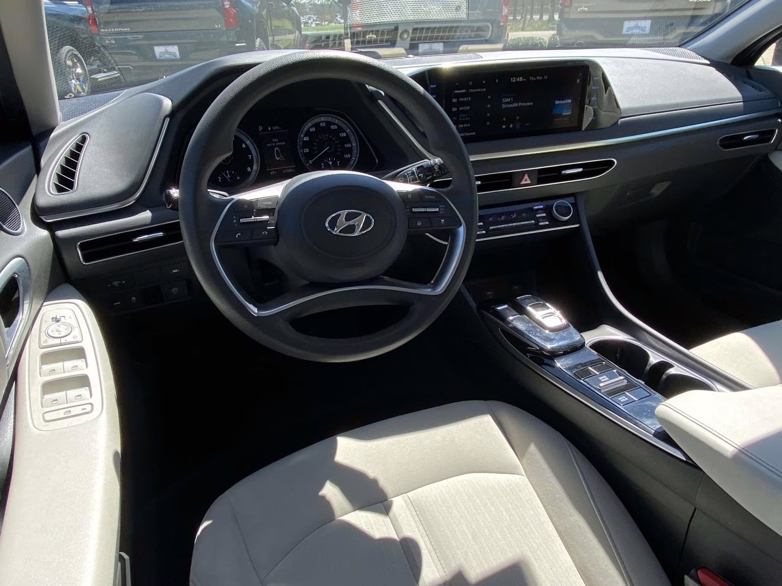 2023 Carbon Blue Hyundai Sonata SEL FWD Sedan