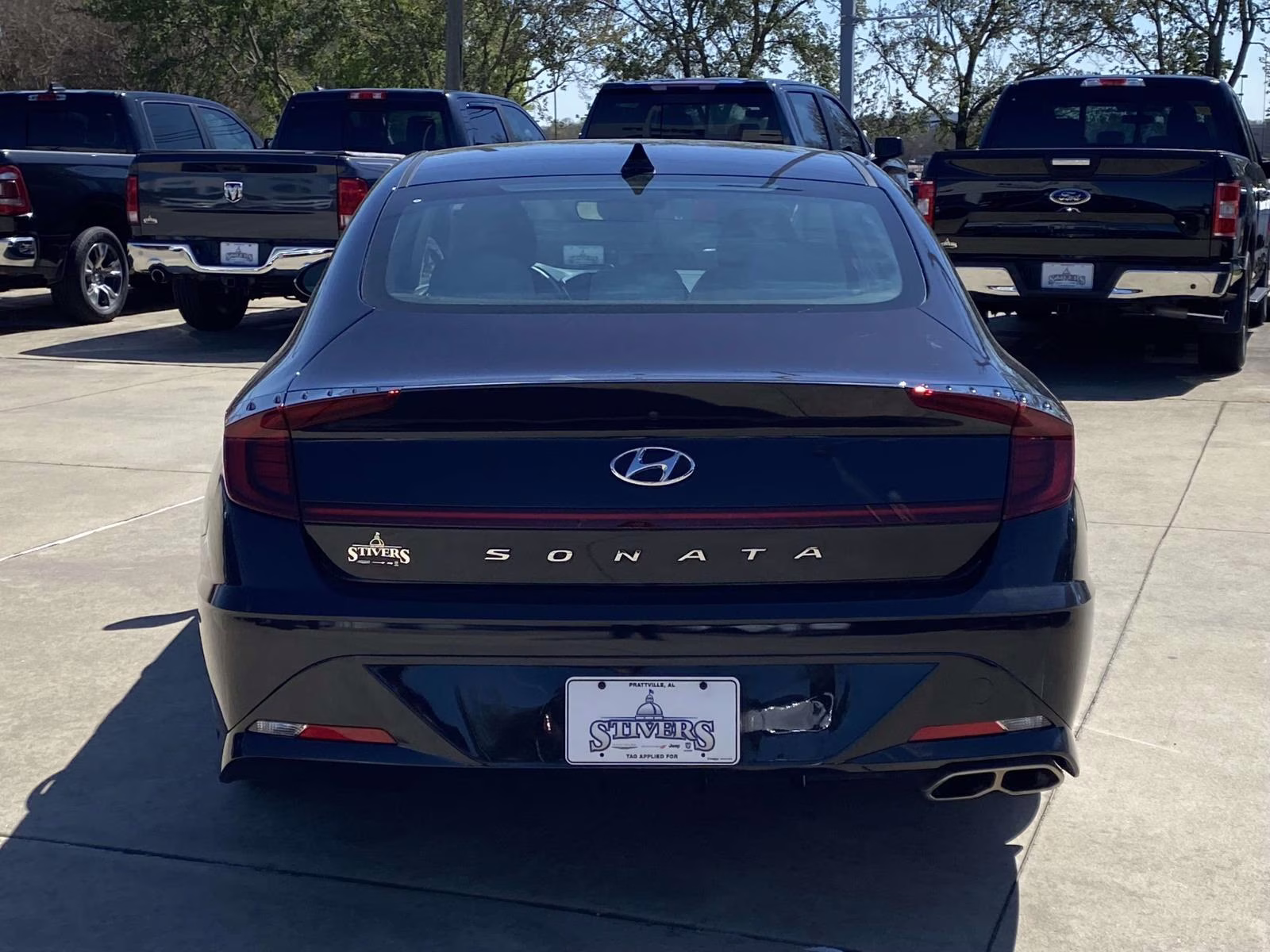 2023 Carbon Blue Hyundai Sonata SEL FWD Sedan