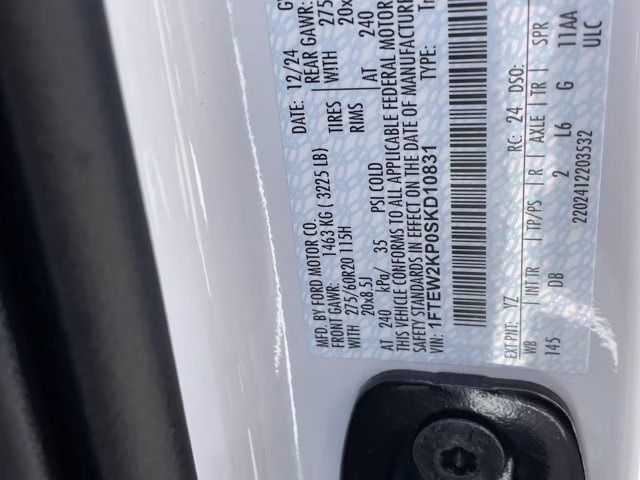 2025 Oxford White Ford F-150 STX RWD Truck