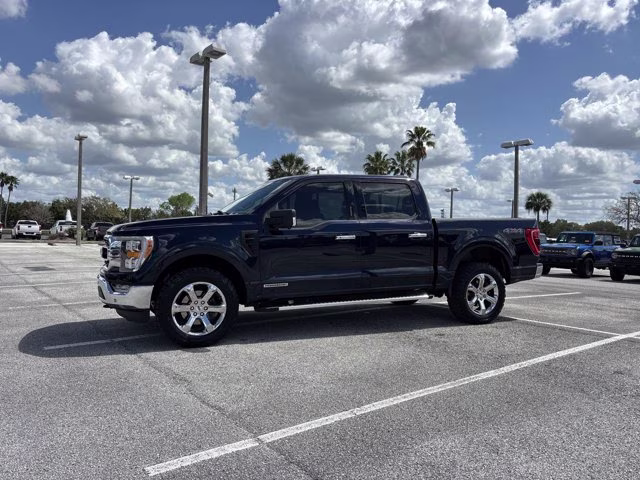 2023 Blue Metallic Ford F-150 XLT 4X4 Truck