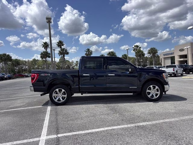 2023 Blue Metallic Ford F-150 XLT 4X4 Truck