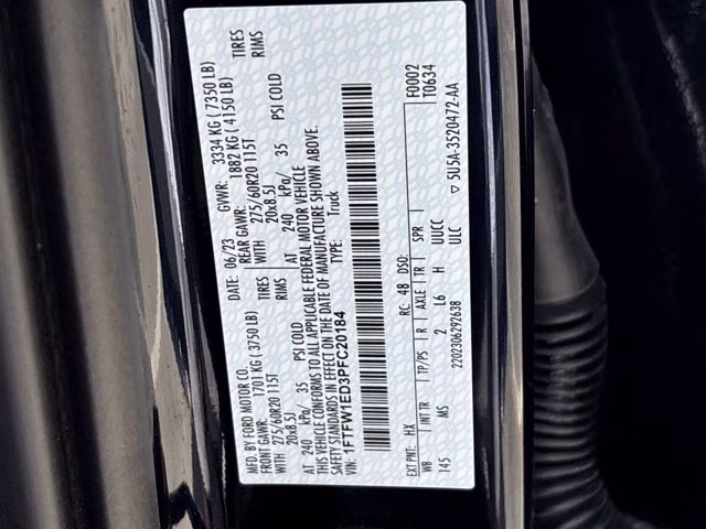 2023 Blue Metallic Ford F-150 XLT 4X4 Truck