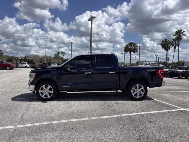 2023 Blue Metallic Ford F-150 XLT 4X4 Truck