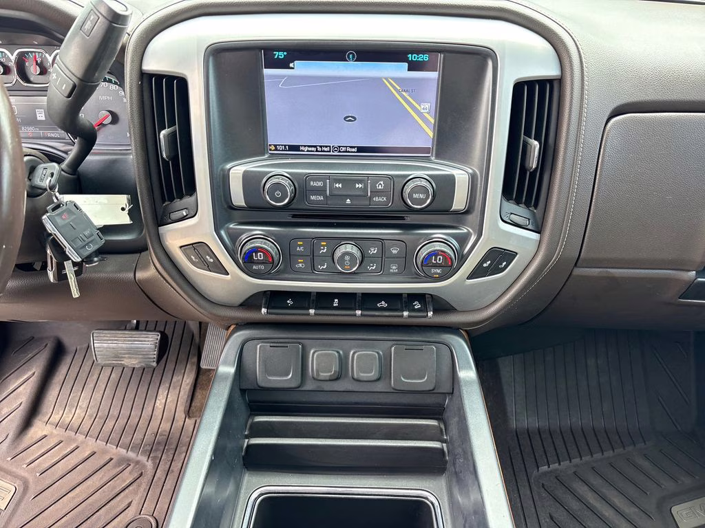 2017 White Frost Tricoat GMC Sierra 1500 SLT 4X4 Truck