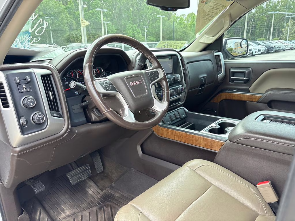 2017 White Frost Tricoat GMC Sierra 1500 SLT 4X4 Truck