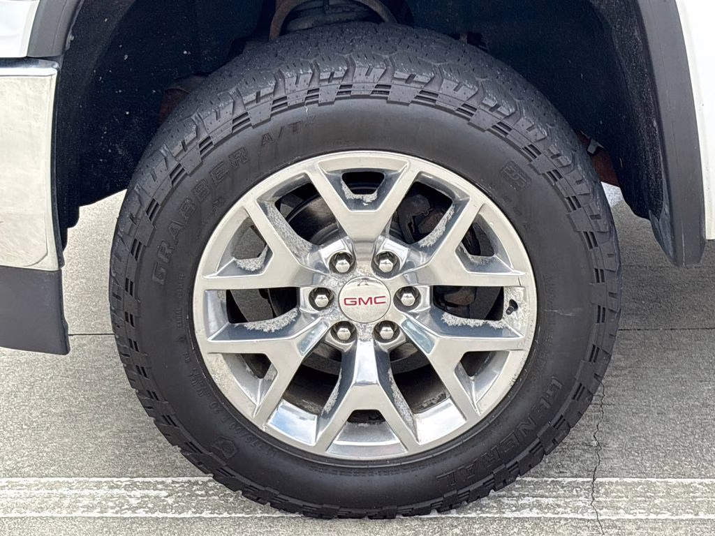2017 White Frost Tricoat GMC Sierra 1500 SLT 4X4 Truck
