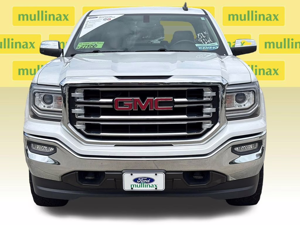 2017 White Frost Tricoat GMC Sierra 1500 SLT 4X4 Truck