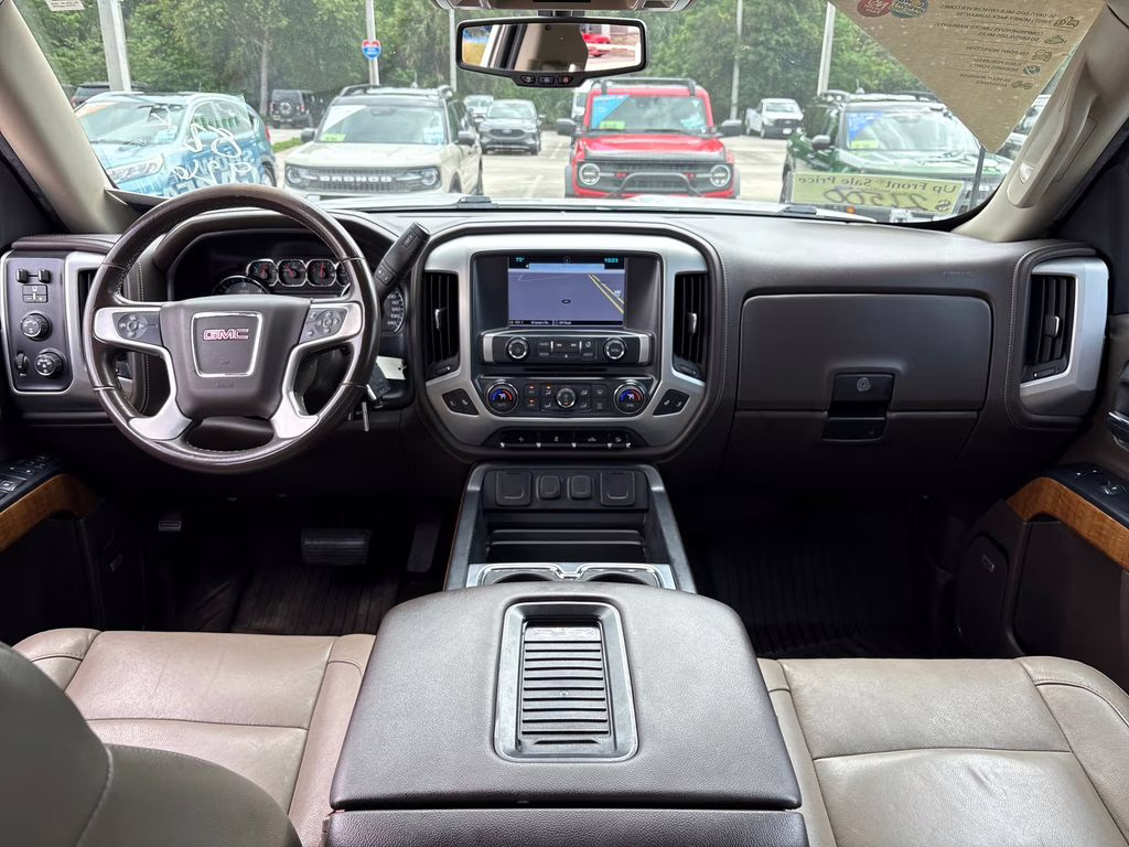 2017 White Frost Tricoat GMC Sierra 1500 SLT 4X4 Truck