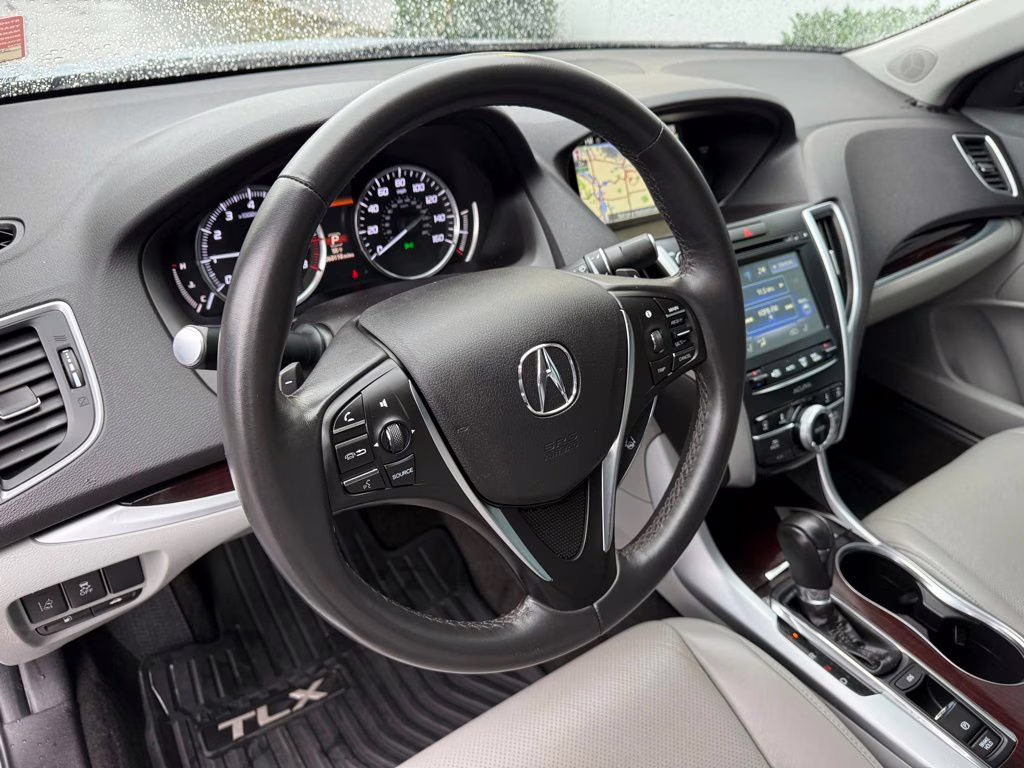 2015 Slate Silver Metallic Acura TLX Tech FWD Sedan