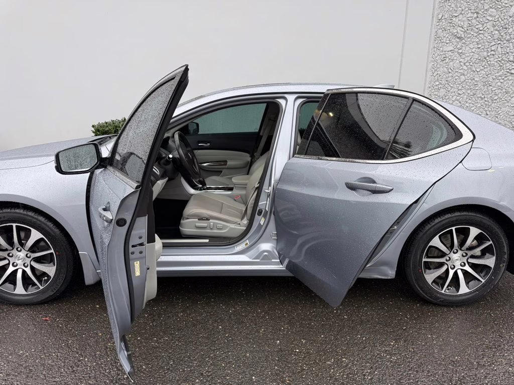 2015 Slate Silver Metallic Acura TLX Tech FWD Sedan