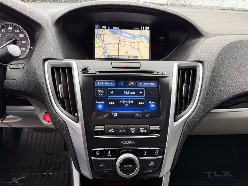 2015 Slate Silver Metallic Acura TLX Tech FWD Sedan