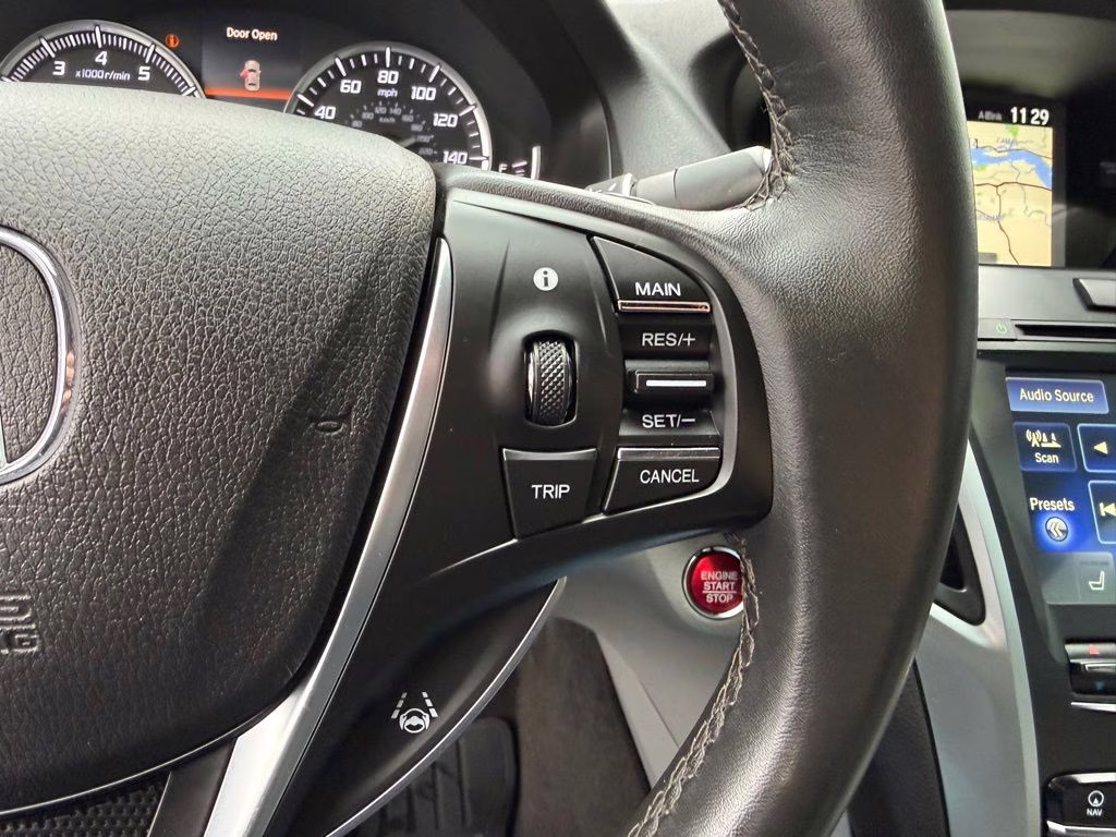 2015 Slate Silver Metallic Acura TLX Tech FWD Sedan