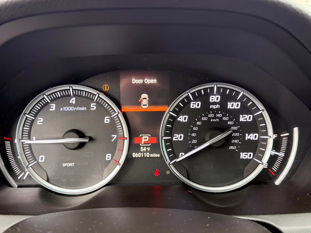 2015 Slate Silver Metallic Acura TLX Tech FWD Sedan