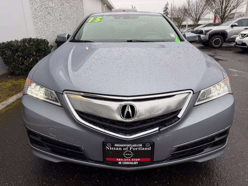 2015 Slate Silver Metallic Acura TLX Tech FWD Sedan