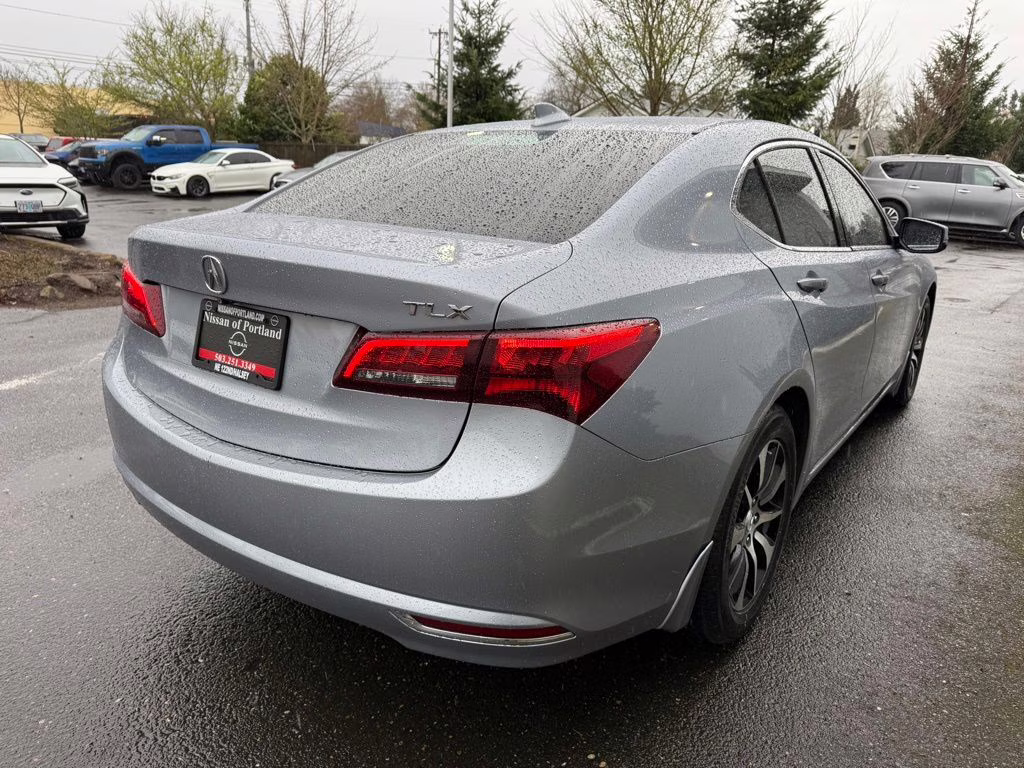 2015 Slate Silver Metallic Acura TLX Tech FWD Sedan