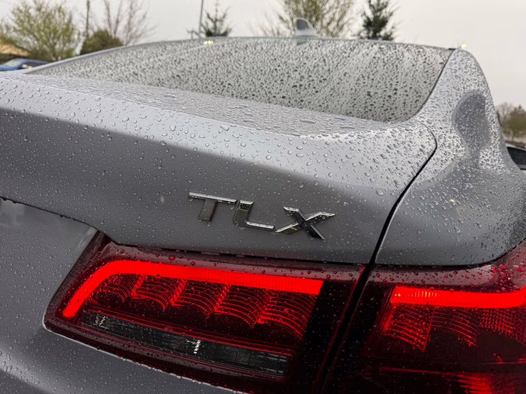 2015 Slate Silver Metallic Acura TLX Tech FWD Sedan