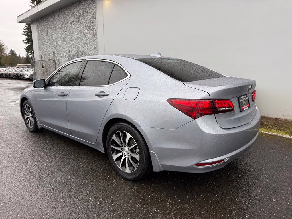 2015 Slate Silver Metallic Acura TLX Tech FWD Sedan