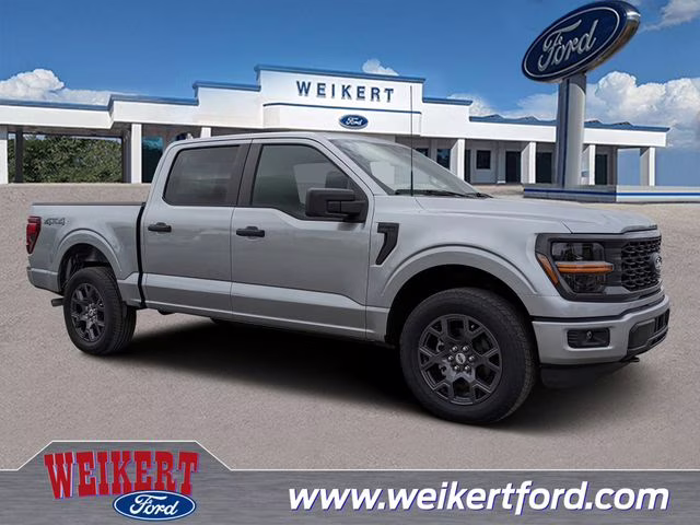 2026 Silver Metallic Ford F-150 STX 4X4 Truck