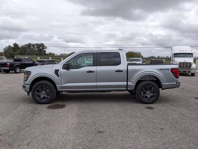 2026 Silver Metallic Ford F-150 STX 4X4 Truck