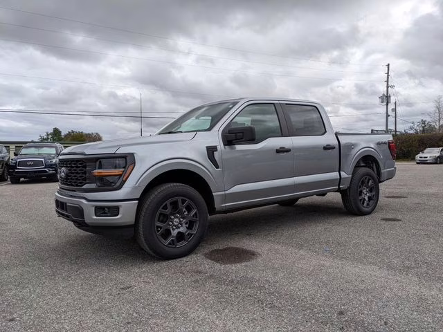 2026 Silver Metallic Ford F-150 STX 4X4 Truck